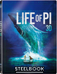 Life of Pi 3D - Steelbook (Blu-ray 3D + Blu-ray) (IT Import ohne dt. Ton) Blu-ray