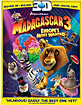 Madagascar 3: Europe's Most Wanted 3D (Blu-ray 3D + Blu-ray + DVD + Digital Copy + UV Copy) (US Import ohne dt. Ton) Blu-ray