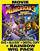 Madagascar 3: Europe's Most Wanted + Rainbow Wig Pack (Blu-ray + DVD + Digital Copy + UV Copy) (US Import ohne dt. Ton) Blu-ray