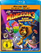 Madagascar 3: Flucht durch Europa 3D (Blu-ray 3D + Blu-ray) (Neuauflage) Blu-ray
