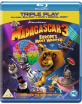 Madagascar 3: Europe's Most Wanted (Blu-ray + DVD + Digital Copy) (UK Import) Blu-ray