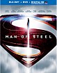 Man of Steel (Blu-ray + DVD + Digital Copy + UV Copy) (US Import ohne dt. Ton) Blu-ray