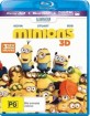 Minions (2015) 3D (Blu-ray 3D + Blu-ray + UV Copy) (AU Import ohne dt. Ton) Blu-ray