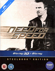 Need for Speed (2014) 3D - Entertainment Store Exclusive Limited Edition Steelbook (Blu-ray 3D + Blu-ray) (UK Import ohne dt. Ton) Blu-ray
