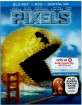 Pixels (2015) (Blu-ray + DVD + UV Copy) - Target Exclusive Pac Man Lenticular Edition (US Import ohne dt. Ton) Blu-ray