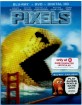 Pixels (2015) (Blu-ray + DVD + UV Copy) - Target Exclusive Pac Man Lenticular Edition (US Import ohne dt. Ton) Blu-ray