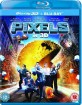 Pixels (2015) 3D (Blu-ray 3D + Blu-ray) (UK Import) Blu-ray