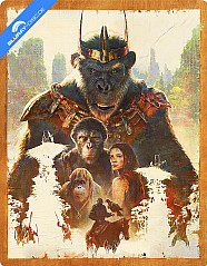 Kingdom of the Planet of the Apes 4K - Theatrical and Raw Cut - Limited Edition Steelbook (4K UHD + Bonus Blu-ray) (CA Import ohne dt. Ton) Blu-ray