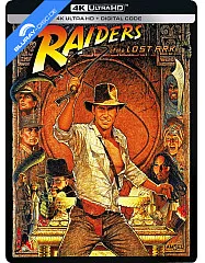 Raiders of the Lost Ark  4K - Limited Edition Steelbook (4K UHD + Digital Copy) (US Import ohne dt. Ton) Blu-ray