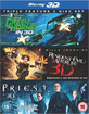 The Green Hornet / Resident Evil: Afterlife / Priest - 3D Triple Feature (UK Import ohne dt. Ton) Blu-ray
