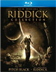 Riddick Collection (Pitch Black / The Chronicles of Riddick + Dark Fury on DVD) (US Import ohne dt. Ton) Blu-ray