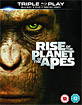 Rise of the Planet of the Apes - Triple Play (Blu-ray + DVD + Digital Copy) (UK Import) Blu-ray