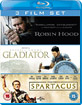 Robin Hood + Gladiator + Spartacus (Triple Feature) (Neuauflage) (UK Import) Blu-ray