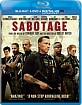 Sabotage (2014) (Blu-ray + DVD + Digital Copy + UV Copy) (US Import ohne dt. Ton) Blu-ray