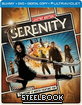 Serenity (2005) - Limited Reel Heroes Edition Steelbook (Blu-ray + DVD + Digital Copy + UV Copy) (US Import) Blu-ray
