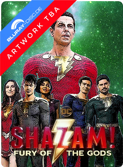Shazam Fury Of The Gods K Limited Edition Steelbook K Uhd Blu