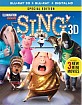 Sing (2016) 3D (Blu-ray 3D + Blu-ray + UV Copy) (US Import ohne dt. Ton) Blu-ray