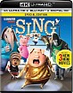 Sing (2016) 4K (4K UHD + Blu-ray + UV Copy) (US Import ohne dt. Ton) Blu-ray