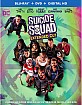 Suicide Squad (2016) - Theatrical and Extended Cut (Blu-ray + DVD + UV Copy) (US Import ohne dt. Ton) Blu-ray