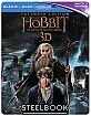 The Hobbit: The Battle of the Five Armies 3D - Extended Cut Steelbook (Blu-ray 3D + Blu-ray + UV Copy) (UK Import ohne dt. Ton) Blu-ray