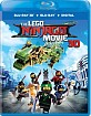 The Lego Ninjago Movie 3D (Blu-ray 3D + Blu-ray + UV Copy) (US Import ohne dt. Ton) Blu-ray