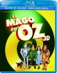 El Mago De Oz 3D - 75º Aniversario Edición Coleccionista (Blu-ray 3D + Blu-ray + UV Copy) (ES Import) Blu-ray