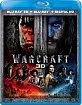Warcraft 3D (Blu-ray 3D + Blu-ray + UV Copy) (US Import ohne dt. Ton) Blu-ray