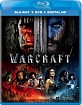 Warcraft (Blu-ray + DVD + UV Copy) (US Import ohne dt. Ton) Blu-ray