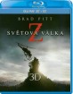 Světová válka Z 3D (Blu-ray + Blu-ray 3D) (CZ Import ohne dt. Ton) Blu-ray