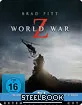 World War Z 3D  - Limited Steelbook Edition (Blu-ray 3D + Blu-ray + DVD) (AT Import) Blu-ray