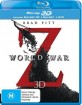 World War Z 3D (Blu-ray + Blu-ray 3D + DVD) (AU Import) Blu-ray