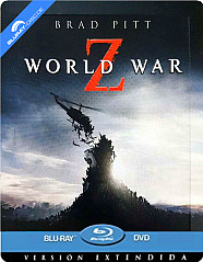 Guerra Mundial Z - Edición Metálica (Blu-ray + DVD + Bonus DVD) (ES Import) Blu-ray