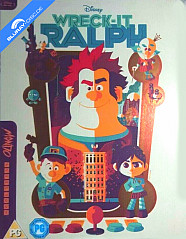 Wreck-It Ralph - Mondo X #034 Zavvi Exclusive Limited Edition PET Slipcover Steelbook (UK Import ohne dt. Ton) Blu-ray
