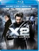 X-Men 2 (Neuauflage) (Blu-ray + DVD + UV Copy) (Region A - US Import ohne dt. Ton) Blu-ray