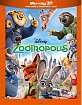 Zootropolis 3D (Blu-ray 3D + Blu-ray) (IT Import) Blu-ray
