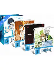 A Certain Magical Index - Vol.1-4 (Limited Mediabook Edition) (Gesamtausgabe) Blu-ray