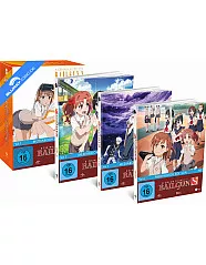 A Certain Scientific Railgun S - Vol.1-4 (Limited Mediabook Edition) (Gesamtausgabe) Blu-ray