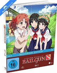 A Certain Scientific Railgun S - Vol.2 (Limited Mediabook Edition) Blu-ray