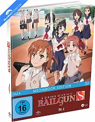 A Certain Scientific Railgun S - Vol.4 (Limited Mediabook Edition) Blu-ray