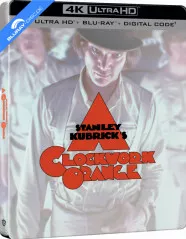 A Clockwork Orange (1971) 4K - 50th Anniversary - Sunrise Records Exclusive Limited Edition Steelbook (4K UHD + Blu-ray + Digital Copy) (CA Import) Blu-ray