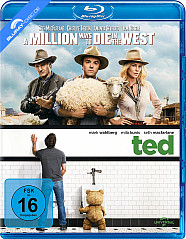 A Million Ways to Die in the West (2014) + Ted (2012) (Doppelset) Blu-ray