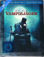 Abraham Lincoln: Vampirjäger 3D - Steelbook (Blu-ray 3D + Blu-ray)