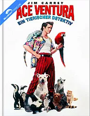 Ace Ventura - Ein tierischer Detektiv (Limited Mediabook Edition) (Cover D) (AT Import) Blu-ray