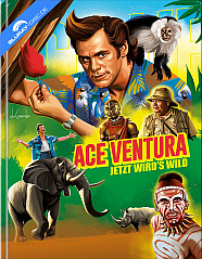 Ace Ventura - Jetzt wird's wild (Limited Mediabook Edition) (Cover C) (AT Import) Blu-ray