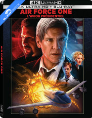 Air Force One (1997) 4K - 25th Anniversary - Limited Edition Steelbook (4K UHD + Blu-ray + Digital Copy) (CA Import ohne dt. Ton) Blu-ray