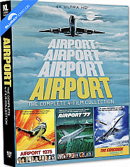 Airport - The Complete 4-Film Collection 4K (4K UHD) (US Import ohne dt. Ton) Blu-ray