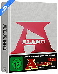 Alamo (1960) (Limited Mediabook Edition) (Cover A) (2 Blu-ray + DVD) Blu-ray