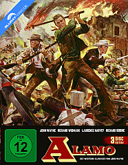 Alamo (1960) (Limited Mediabook Edition) (Cover B) (2 Blu-ray + DVD)