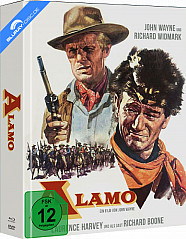 Alamo (1960) (Limited Mediabook Edition) (Cover C) (2 Blu-ray + DVD) Blu-ray