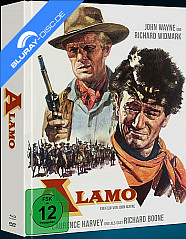 Alamo (1960) (Limited Mediabook Edition) (Cover C) (2 Blu-ray + DVD)